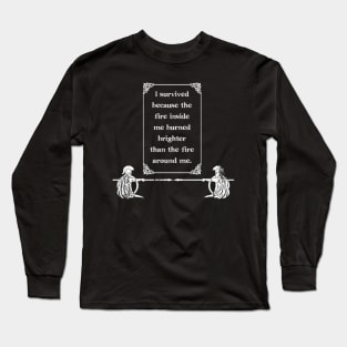 Joshua Graham famous quote Long Sleeve T-Shirt